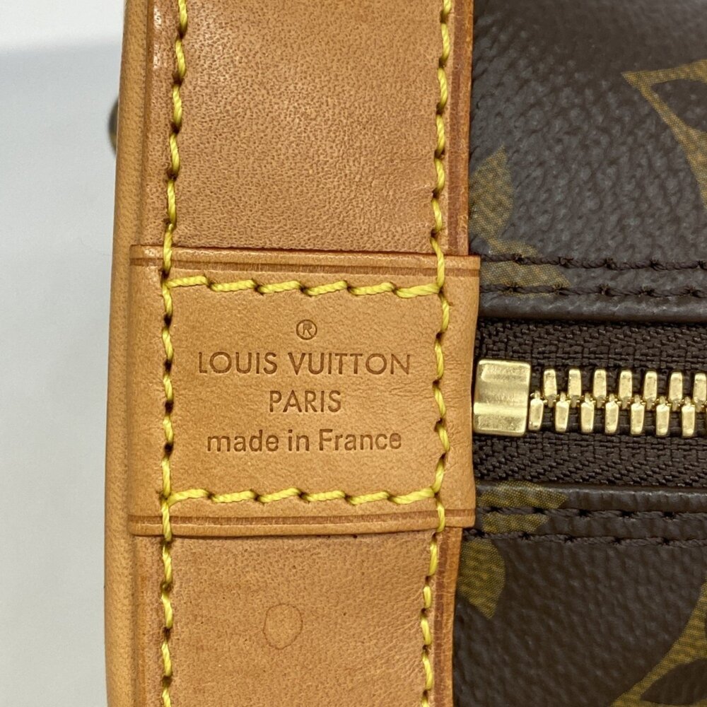LOUIS VUITTON Authentic Brown Monogram Alma BB Bag - Picture 5 of 10